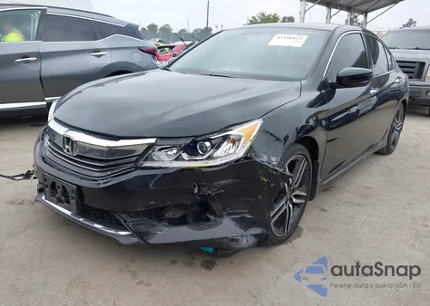 2016 Honda Accord Sport from USA, damaged, VIN 1HGCR2F57GA079125